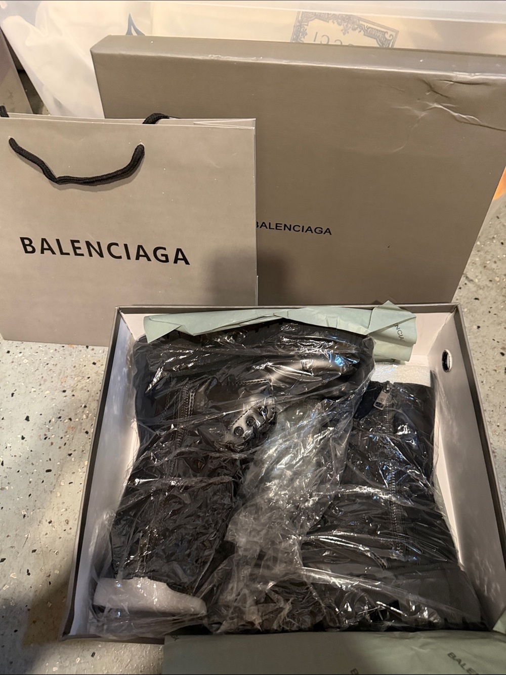 Balenciaga Women's Black Heeled Boots